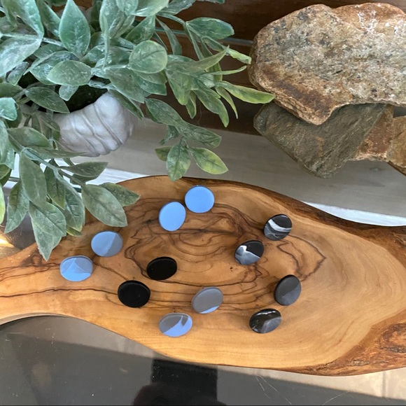 Handmade Clay Earrings- Sticks & Stones Series - Picture 4 of 5